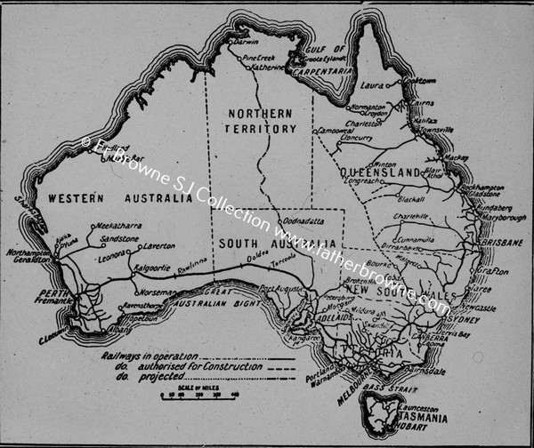 MAP OF AUSTRALIA